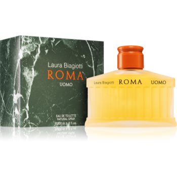 Laura Biagiotti Roma Uomo for men Eau de Toilette pentru bărbați - imagine 3